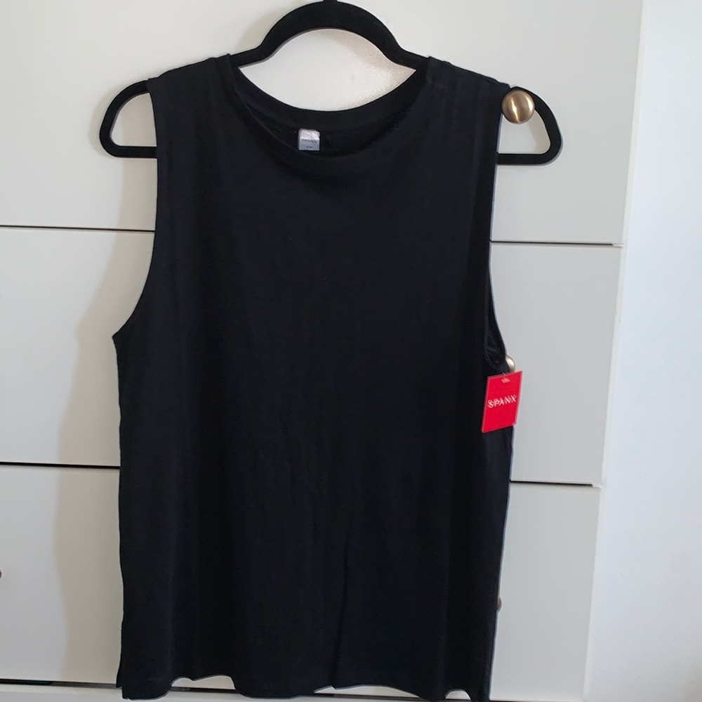 spanx muscle tee